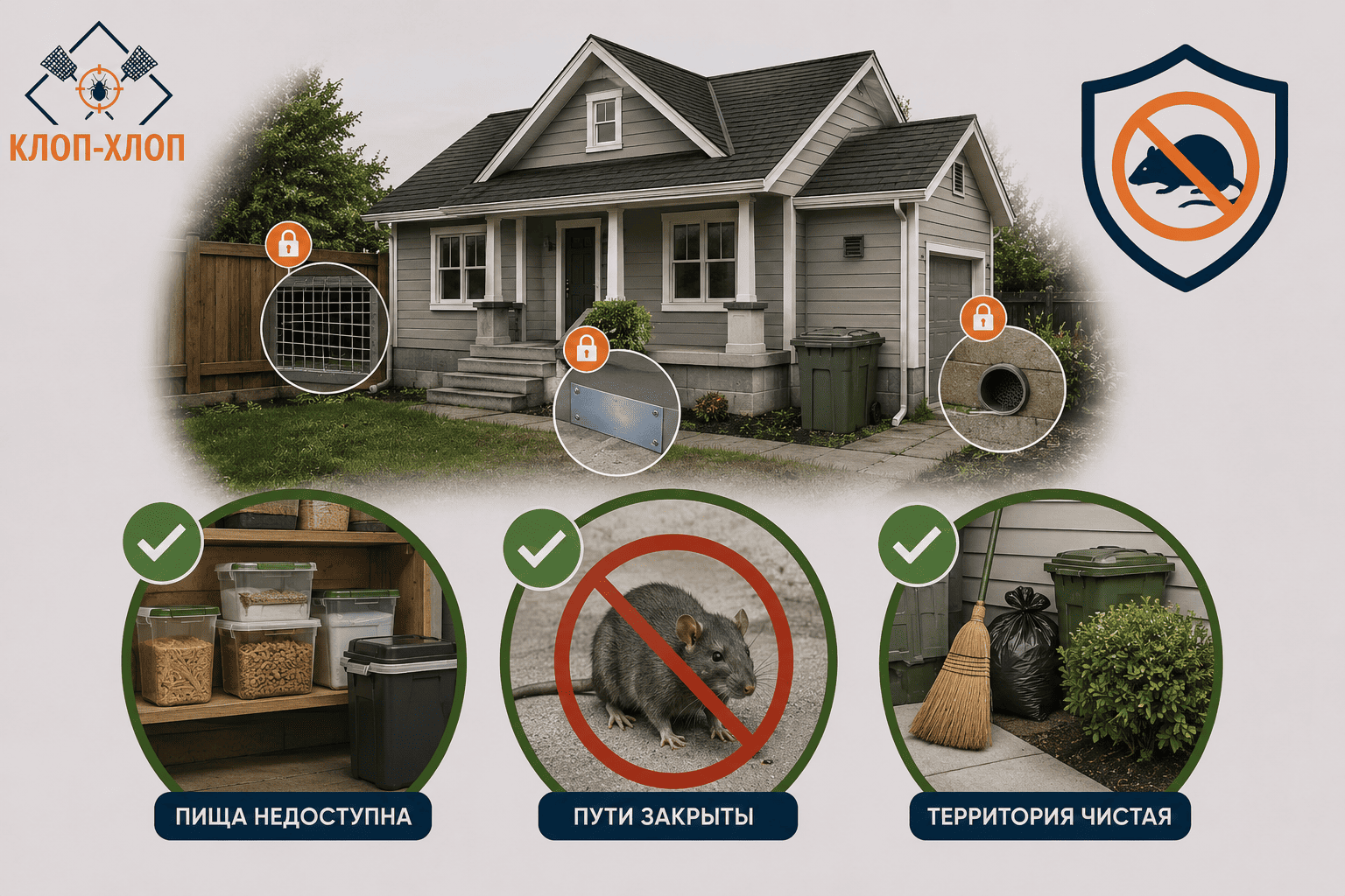 Профилактика: как защитить дом и участок от проникновения серых крыс